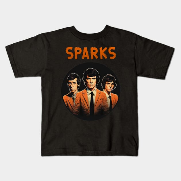 Sparks Kids T-Shirt by Moulezitouna